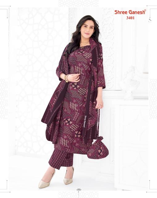 Shree ganesh samaiyra vol 24 wholesale cotton dress material in surat